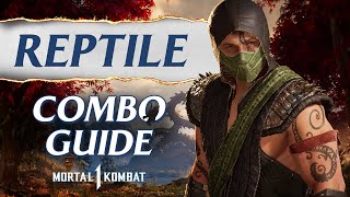 Reptile Combo Guide – Mortal Kombat 1 [upl. by Albrecht]