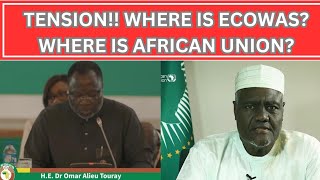 TENSION IN AFRICA Where is Ecowas Where Is African Union africa reaction [upl. by O'Dell166]