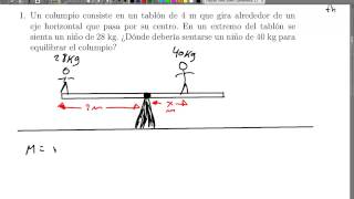 Ejercicio de equilibrio estático de un cuerpo extenso 2 [upl. by Claud]