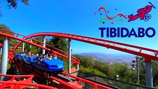 Tibidabo Amusement Park Barcelona Vlog August 2021 [upl. by Yrogreg]