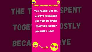 17 funny goodbye messages to colleagues gag gags jokes joke [upl. by Manton]