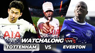 Tottenham 21 Everton  Premier League LIVE WATCHALONG amp HIGHLIGHTS with EXPRESSIONS [upl. by Annadal]