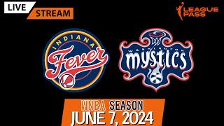 Indiana Fever vs Washington Mystics Live Stream PlayByPlay amp Scoreboard WNBA [upl. by Hcurob]