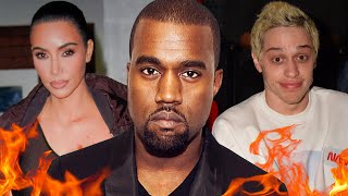 Kanye GOES OFF on Kim Kardashian and Pete Davidson [upl. by Nawotna]