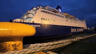 Kijkje achter de schermen op de cruiseferry IJmuiden  Newcastle  DFDS [upl. by Irroc741]