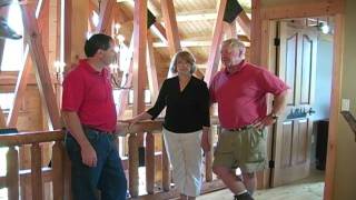 ENERGY STAR® Qualified Log Home Tour  Part 2 of 3 [upl. by Seaddon]