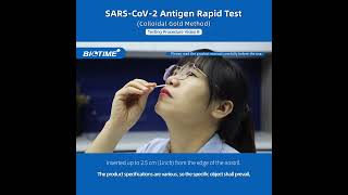 SARSCoV2 Antigen Rapid Qualitative Test Instructions for Use Type B [upl. by Eahsram]