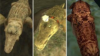 Crocodile Pets  Rods Crocodile VS Grannys Alligator VS Evil Nuns Crocodile  Ice Scream 3 Pet [upl. by Murvyn]