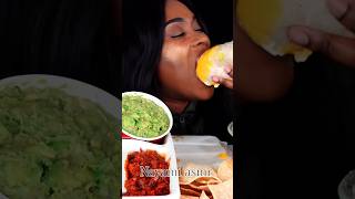 fully loaded burrito asmr CHIPOTLE BURRITO taco Bell burrito asmr mukbang eating [upl. by Eulalia]