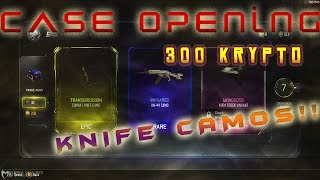 300 Krypto Case Opening  ENDLICH KNIFE CAMOS [upl. by Assadah]