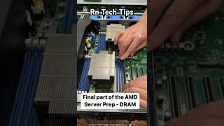 Amd Server prep Series shorts rntechtips server serverroom amd [upl. by Lundt]