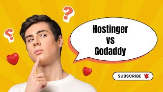 Hostinger vs Godaddy Webhosting Top Webhosting Company [upl. by Dreher682]