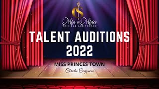 Talent Auditions 2022  MISS PRINCES TOWN Christin Coeppicus [upl. by Dorcus]