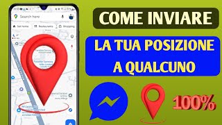 Come condividere o inviare la tua posizione a qualcuno [upl. by Mick157]