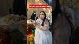 Shaadi mein Pani Puri aur Masala dosa khaya 😍 Relatable 😜 abhaybhadoriya shorts panipuri funny [upl. by Noiramaj]