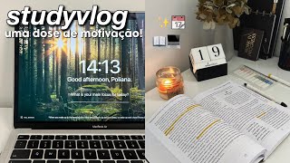 STUDYVLOG  estude comigo na semana de provas [upl. by Yevi]