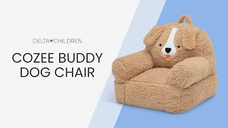 Cozee Buddy Chair Dog by Delta Children [upl. by Nnyleuqcaj]