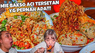 BIADAB MIE BAKSO ACI SETAN TERNERAKA YG PERNAH GW MAKAN BIBIR SAMPE LECET2 [upl. by Adnohsirk]