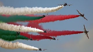 4Kᵁᴴᴰ FRECCE TRICOLORI  SPECTACULAR DEMONSTRATION [upl. by Ribaudo]