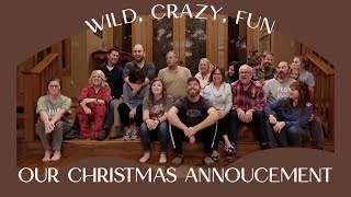 Forsyths Wild Thanksgiving  Our Christmas Announcement [upl. by Elem]