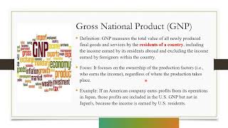 GDP VS GNP English [upl. by Aserehc]