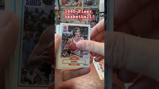 1990 Fleer basketball let’s see what we find basketballcard shorts [upl. by Eednam67]