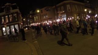 Fakkeloptocht 2017 Groningen de lange versie gefilmd met de gopro head strap en de gopro hero5 [upl. by Iraj]