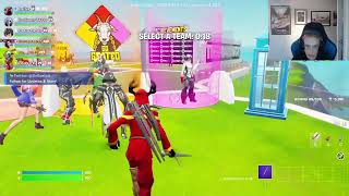 Fortnite 3v3v3v3 Go Goated Gameplay amp Map Code 330515517747 [upl. by Novaj]