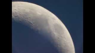 Panasonic Lumix DMCGF3 meade telescope moon [upl. by Elyk]