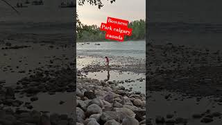 At Bowness Park Calgary Canada shortvideo relaxing nature [upl. by Nosnev]