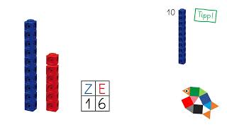 Die Zahlen 11 bis 20Zahlbilder Übung 1  Mathe lernen in Klasse 1  einfach schlau üben [upl. by Padegs]