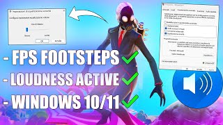 LOUDNESS amp TUTTI I MIGLIORAMENTI AUDIO NASCOSTI IN WINDOWS 1011 GUIDA FPS COACHING [upl. by Quartet25]