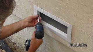 EZRvent FV100 Easy Replacement Vent DIY Installation [upl. by Hunsinger640]