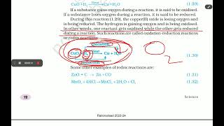 Oxidation and Reduction NCERT CLASS 10 [upl. by Ydak]