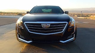 2017 CADILLAC CT6 PLUGIN HYBRID  Drive and Full Review [upl. by Ahsehat]