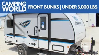 2018 Jayco HummingBird 17BH  Bunkhouse Travel Trailer  RV Review Camping World [upl. by Ellesij]