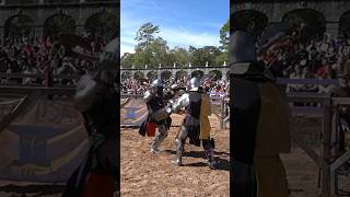 Always Intro with a SPARTA KICK armoredcombat medievalcombat buhurt [upl. by Ylrrad]