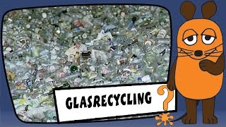 Wie wird Altglas recycelt  Glasrecycling  Sachgeschichten mit Armin Maiwald [upl. by Nierman]