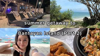 PART 2 Summer Getaway to Bantayan Island 🇵🇭 w Itinerary  Budget Island Hopping Food amp Road Trip [upl. by Mcclimans473]