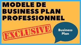 Exemple de plan daffaires  Comment faire un Business Plan EXCLUSIVEMENT 2023 [upl. by Kirbie]