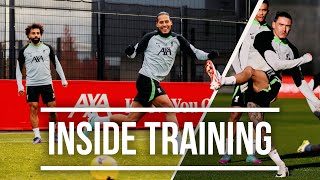 Inside Training GOALS GALORE from Nunez amp AlexanderArnold  Liverpool FC [upl. by Breger]