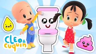 Potty Training Song  Childrens Songs for Kids by Cleo and Cuquin [upl. by Devlen]