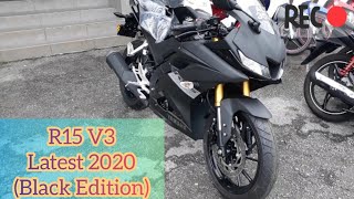 Yamaha R15 V3 New Color MattBlack 2020 Malaysia [upl. by Stich798]