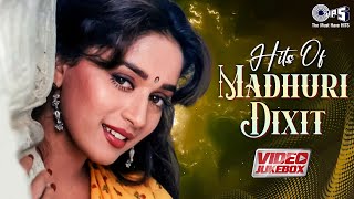 Hits Of Madhuri Dixit  Video Jukebox  Bollywood 90s Romantic Songs  Hindi Love Songs [upl. by Nide]