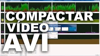 Tutorial de programa para comprimir ou compactar video AVI [upl. by Yleen244]