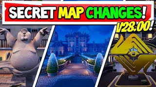 Fortnite CHAPTER 5 SECRET MAP CHANGES  v2800 [upl. by Calendra501]