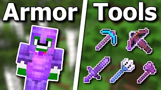 Best Enchantments for All Tools amp Armor in Minecraft 120 [upl. by Goody]