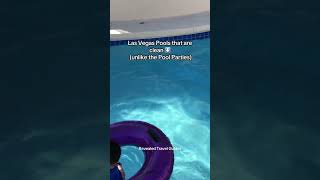 Number 1 rule for Las Vegas pool parties is to not get into the pool Check our blog for clean pools [upl. by Marjory]