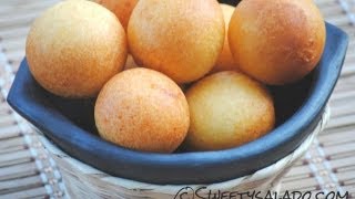 COLOMBIAN BUÑUELOS  How To Make Colombian Cheese Fritters  SyS [upl. by Madonna]