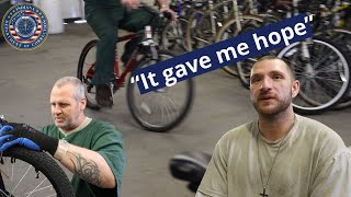 PRISON BIKESHOP  Restoring Bikes and Making a Difference [upl. by Threlkeld]